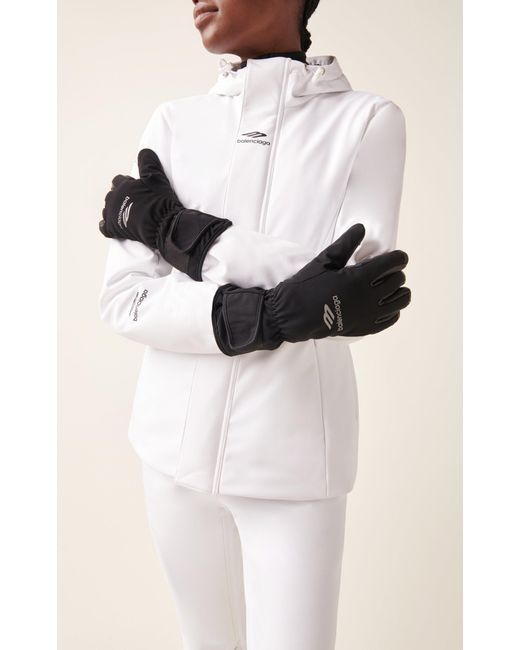 Balenciaga Black Ski Gloves