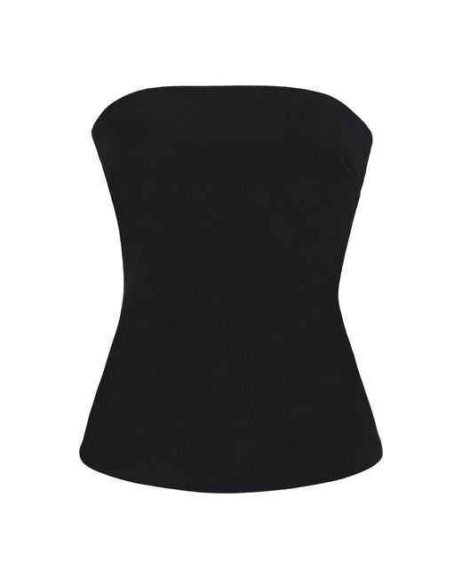 SIRAPOP Black Exclusive Emma Jersey Top