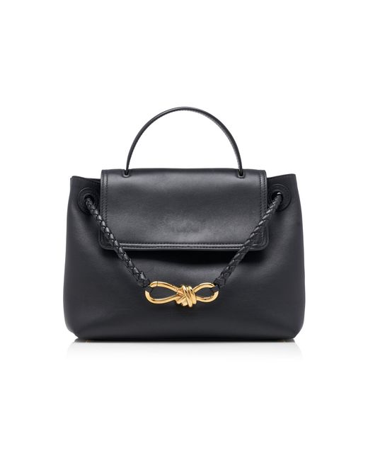 Bottega Veneta Black Small Ciao Ciao Leather Top Handle Bag