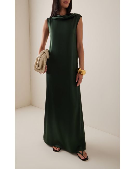 Altuzarra Sethie Silk Maxi Dress in Green | Lyst Canada