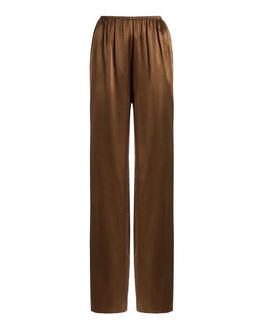 Co. Brown Silk Pants