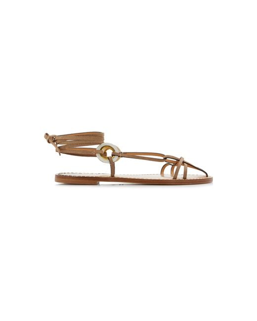 Amanu Natural The Rongai Suede Sandals for men