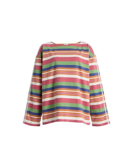 Posse Red Exclusive Polly Striped Cotton T-Shirt