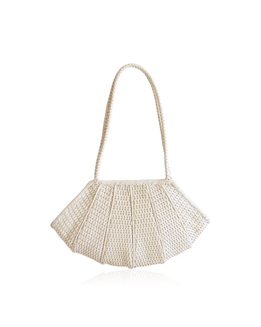 Bembien White Venera Leather Bag