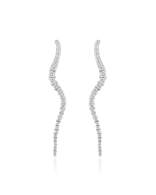 Marie Mas White 18K Pair Of Twinkle Earrings
