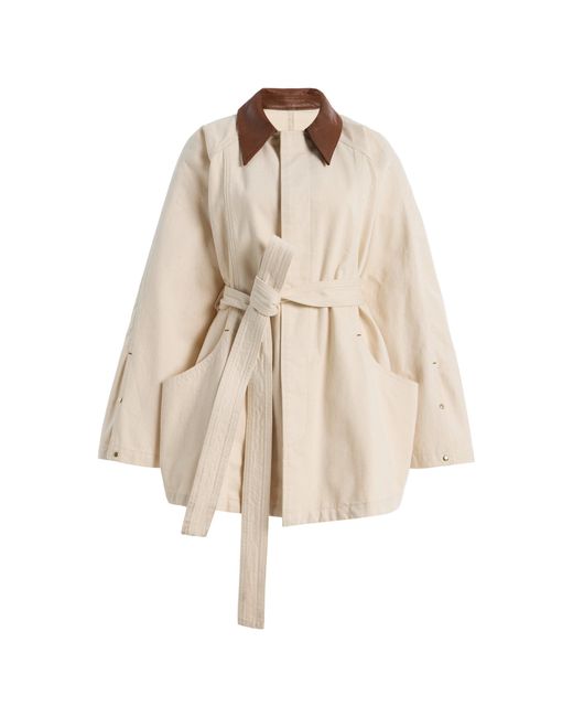 OSSOU Natural Sweep Denim Jacket