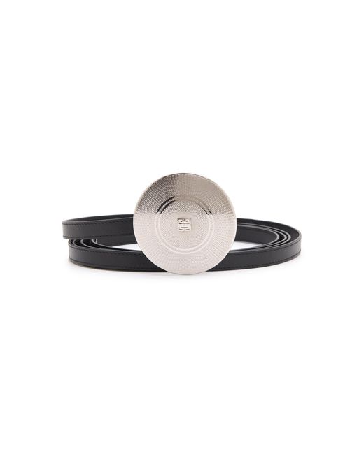 Givenchy Black Large Powder Puff Make Up Belt
