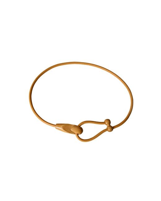 Emanuele Pantanella Design Yellow Gancio Belt