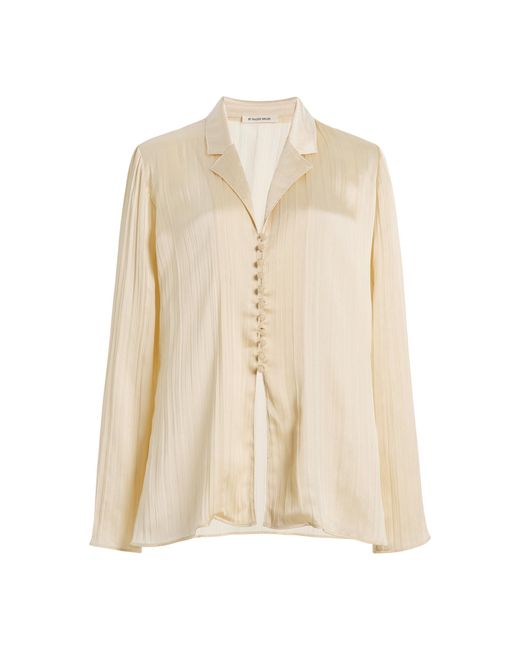 By Malene Birger Natural Kensa Pleated Blouse