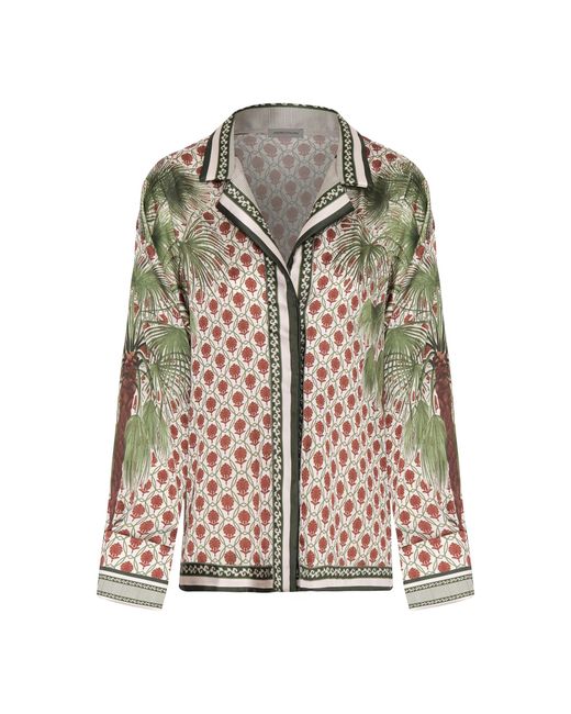 ANDRES OTALORA Multicolor Delta De Arena Printed Shirt