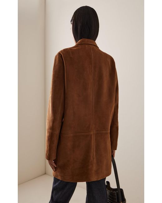 House of Dagmar Brown Suede Jacket