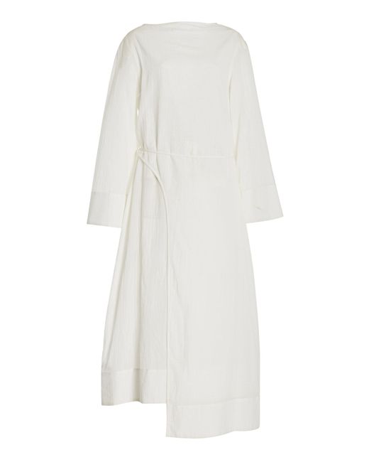 Sir. The Label White Exclusive Ischia Reversible Silk Maxi Dress