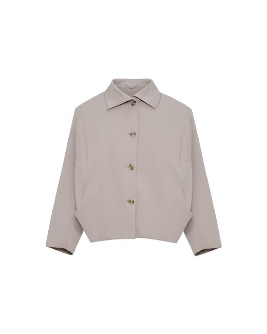 Magda Butrym Natural Collared Jacket