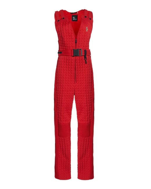 Moncler Red Ski Suit