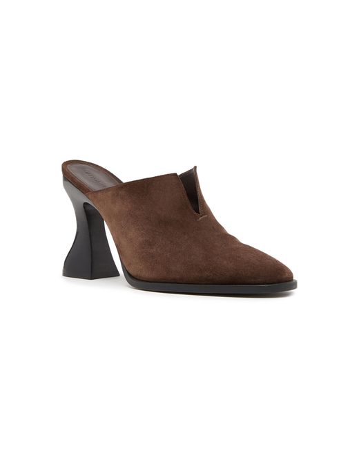 Bottega Veneta Brown Cha-Cha Suede Mules