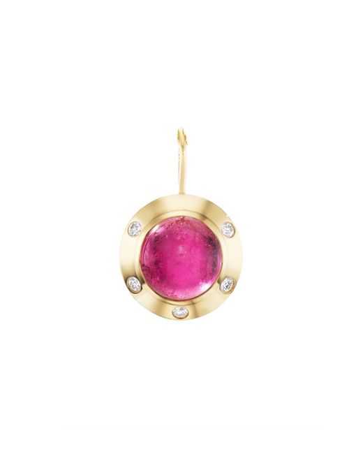 Gemella Jewels Pink Stella 18K Diamond And Rubellite Pendant