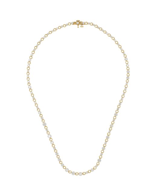 JADE RUZZO Metallic Diana 18K Diamond Necklace