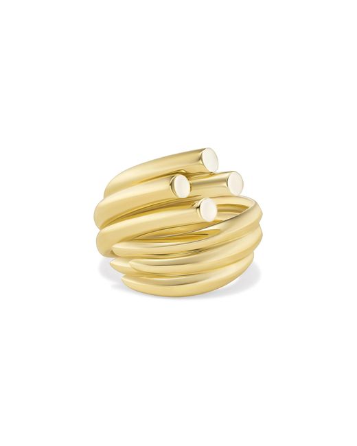Tabayer Metallic Sheaf 18K And Ring