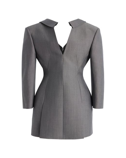 Givenchy Black Back-To-Front Blazer Dress