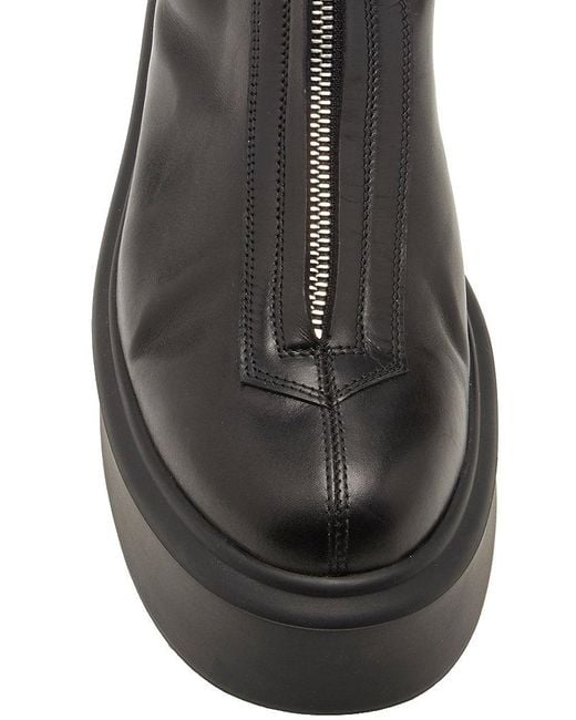 The Row Zipper Boots in Black | Lyst