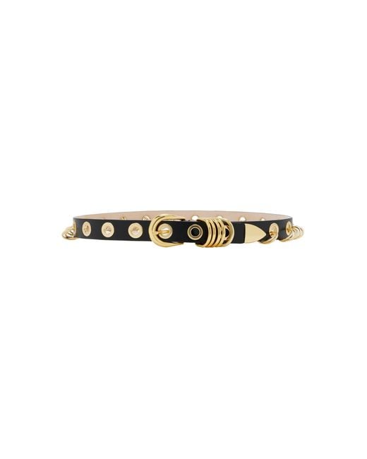 DEHANCHE Black Revenge Leather Belt