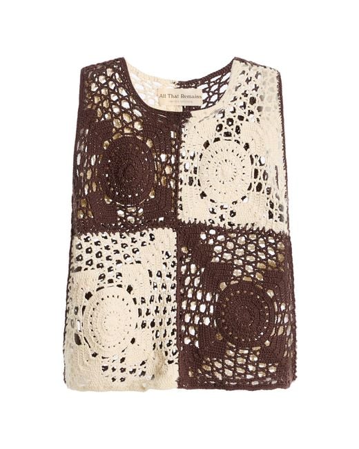 All That Remains Brown Elisa Cotton Top