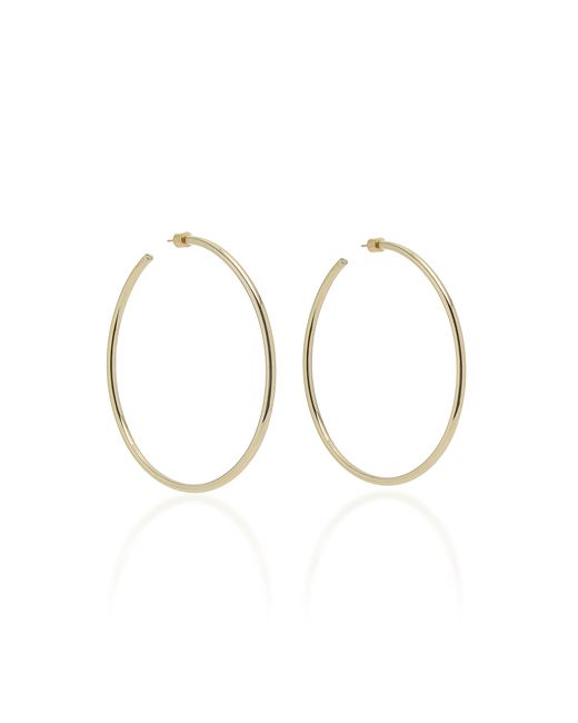 Jennifer Fisher Metallic Classic 14k Gold-plated Hoop Earrings