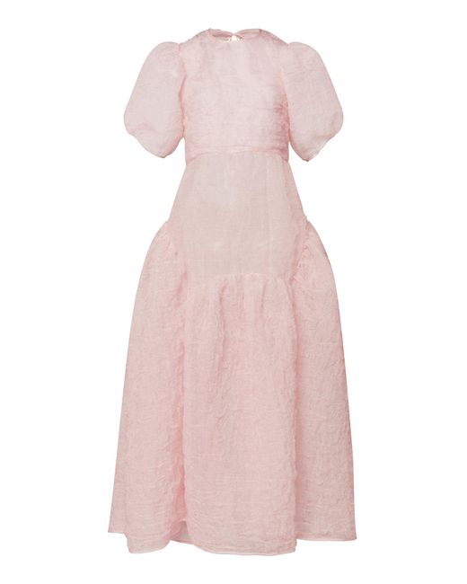 CECILIE BAHNSEN Pink Katrine Panel Dress