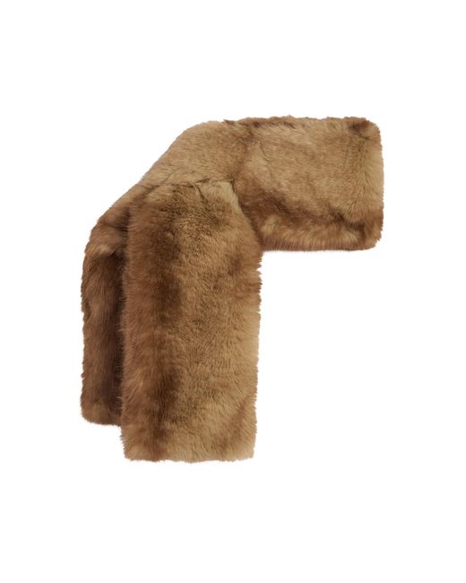 Apparis White Kai Mink Scarf
