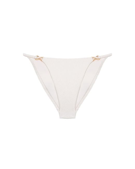 ViX White Solaro Full Bikini Bottom