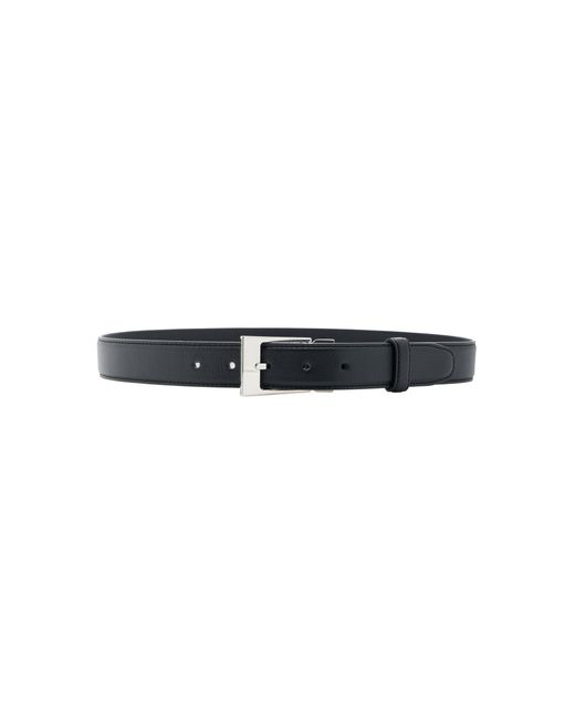 The Row Black Jewel Leather Belt