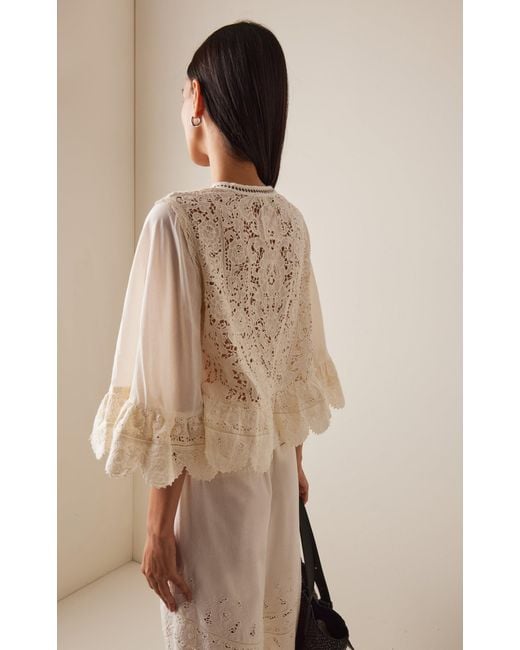 Sea Natural Shanna Lace Top