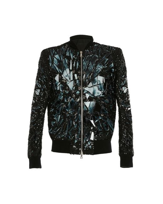 Balmain mirror jacket best sale