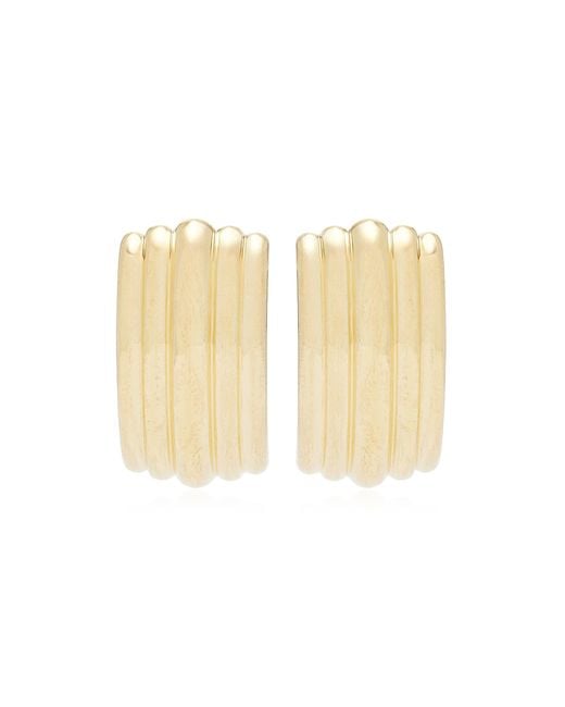 Mega Natural Large Waterfall 14K Vermeil Earrings