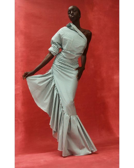 Striped skirt clearance stretch