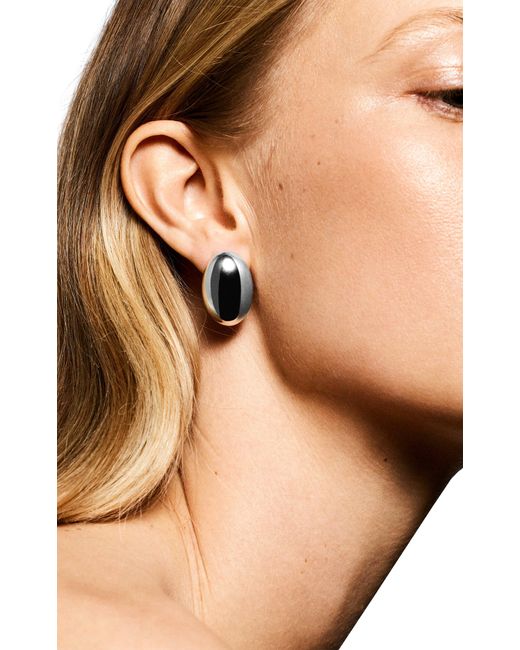 LIE STUDIO Natural The Camille Sterling Silver Earrings