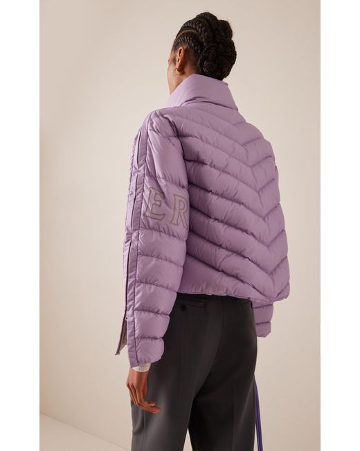 Moncler Purple Vonnes Nylon Jacket