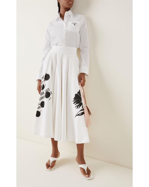 prada logo thong sandal