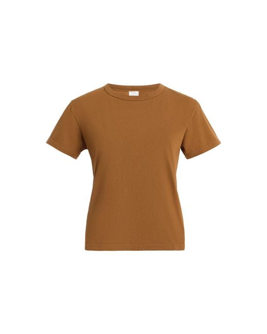 Leset Brown The Margo Cotton T-shirt