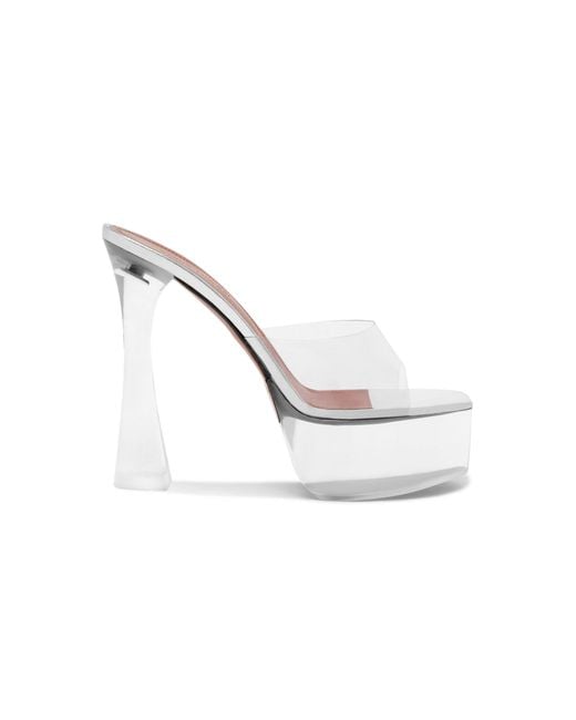 AMINA MUADDI Women's Dalida Pvc Platform Sandals