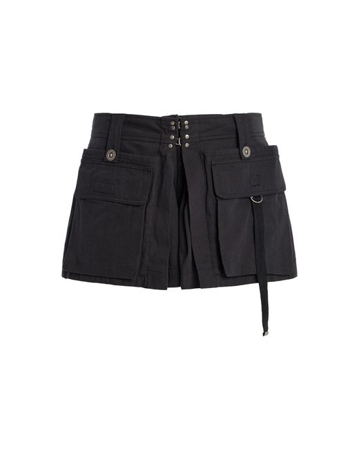 Isabel Marant Black Barta Cotton Shorts