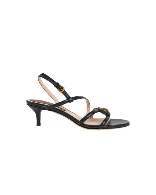 Etro Black Fondo Heel 50