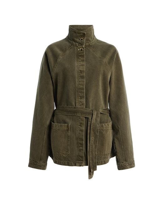 DL1961 Green Shiloh Highluxe Denim Jacket