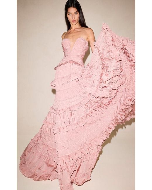 Alexis Pink Fabrice Maxi Dress