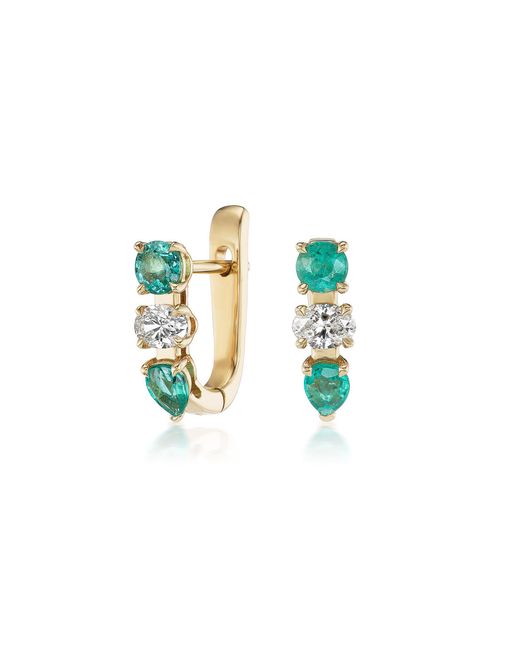 Sorellina Blue 18K Multi-Stone Earrings