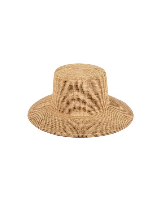 Lack of Color Natural The Inca Wide Raffia Bucket Hat