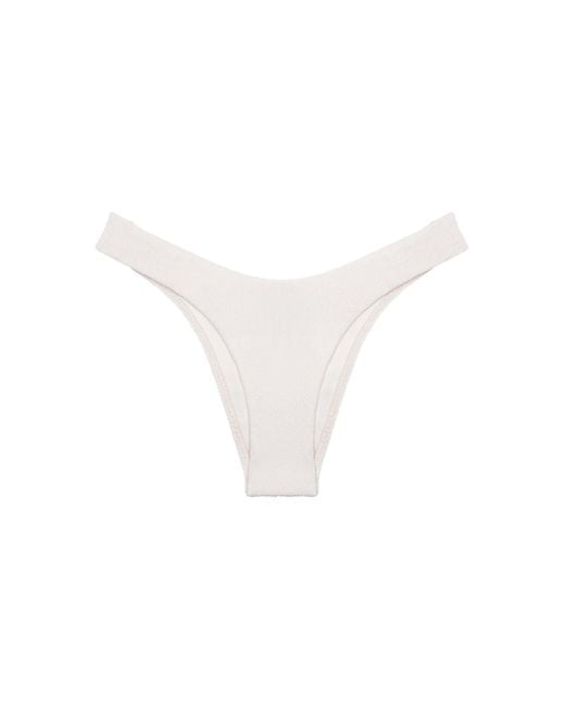ViX White Giulia Brazilian Bikini Bottom
