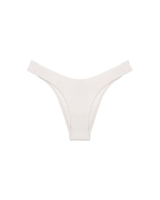 ViX White Giulia Brazilian Bikini Bottom