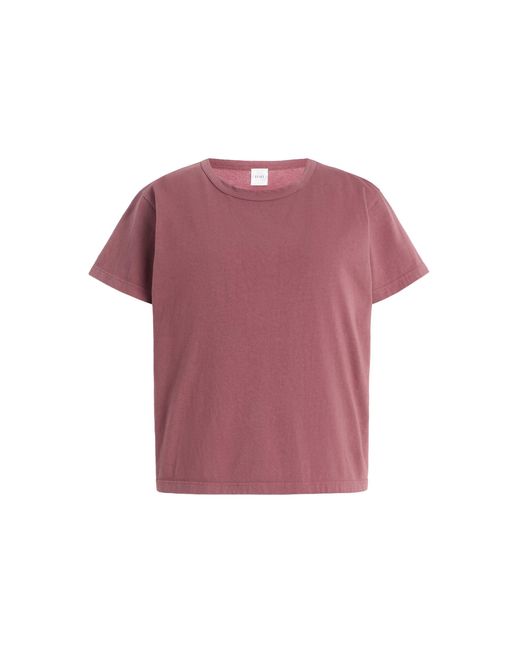Leset Pink The Margo Cotton T-Shirt