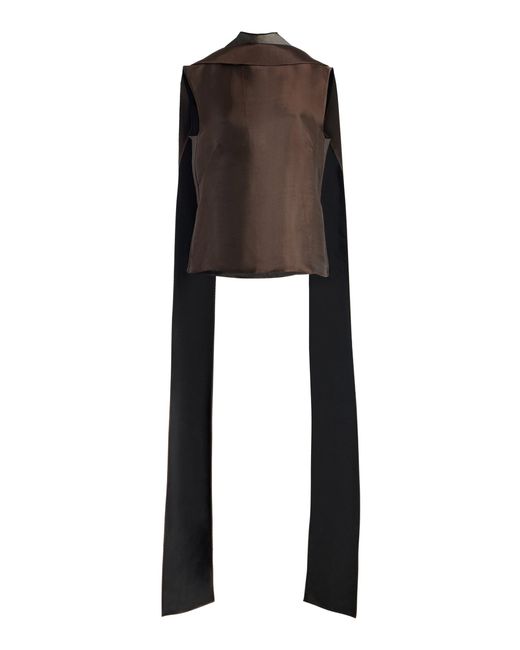 Kallmeyer Black River Scarf Top